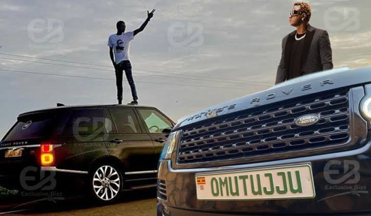 Gravity Omutujju laughs at haters as he Brags with Range Rove