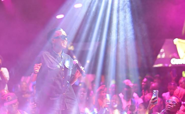 Azawi performs at the Guinness Bright House Fashion, Art, and Music edition