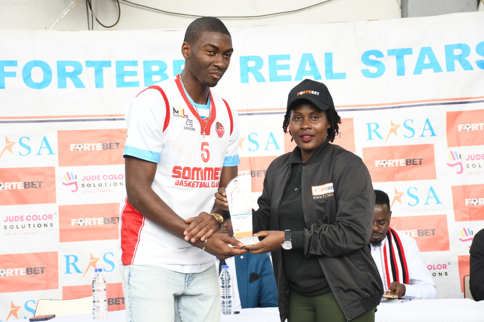 Deo Akope among the Fortebet real stars for June.